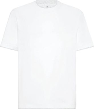 Brunello Cucinelli Double-layer Cotton T-shirt