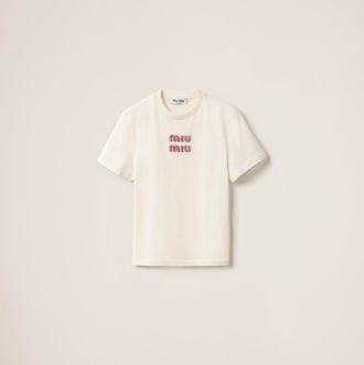 Miu Miu Jersey T-shirt