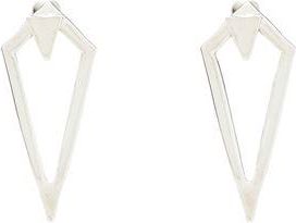 8 by YOOX GEOMETRICAL EARRINGS