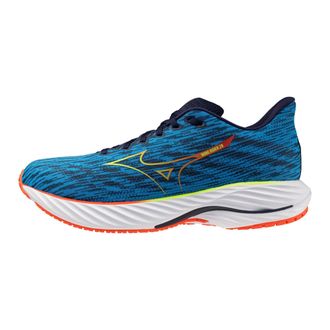 Mizuno Mizuno Wave Rider 28 Blue Pace / Green Gecko J1GC240356 Mens