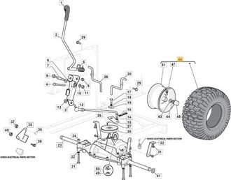STIGA Sports Rueda 18 Original Stiga Robot Cortac&eacute;sped 1330m - 1530h - 84mt 382680104/0