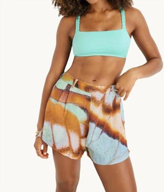 Vitamin A Getaway Short In Malachite Butterfly