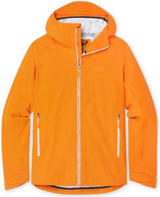 Stio | Mens Ender Hooded Jacket, Size Extra Large in Bonfire