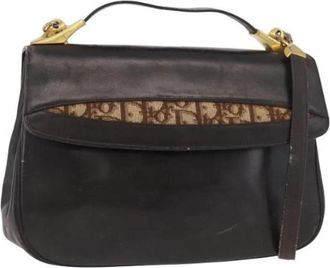 Dior Pre-owned Vintage Hand Bag - Dames - Vintage Handtas - Bruin - ONE Size - Leer - Vintage