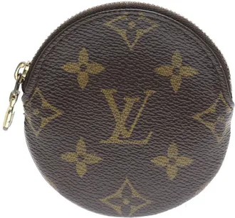 Louis Vuitton Brown Monogram Coin Purse/Coin Case (Pre-Owned)