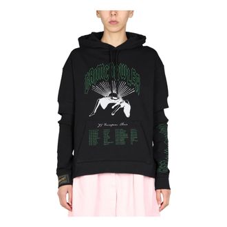 Raf Simons Dames, Sweatshirts & Hoodies, Zwart, Maat: XS Katoen