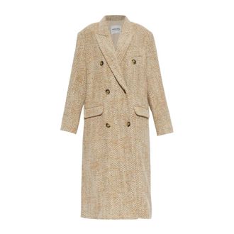 Isabel Marant Dames, Mantels, Beige, Maat: L Zijde