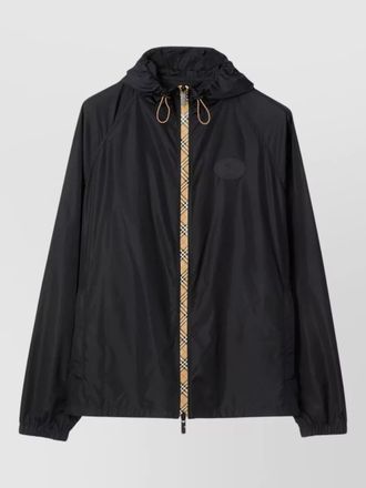 Burberry hooded relaxed-fit jacket