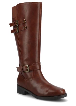 Journee Collection Womens Sonny Knee High Extra Wide-Calf Casual Boots