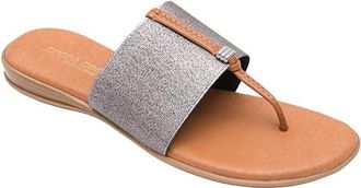 Andr&eacute; Assous Nice Womens Shoes Pewter : 5 M, Textile