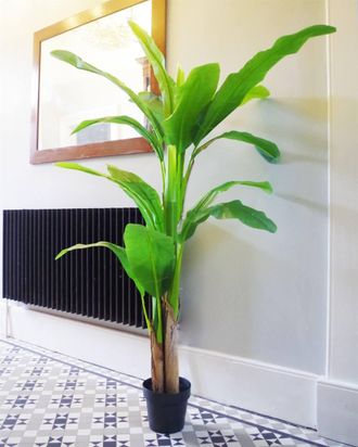 Leaf Artificial Banana Tree Tropical Plant - HUGE 6FT TREE Botanik in Green