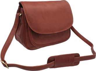 Visconti Leather Handbag Style 2195 Brown