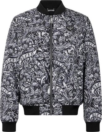 Philipp Plein Bomber Jassen - Heren - Bomber jackets - Zwart - XL - Jassen