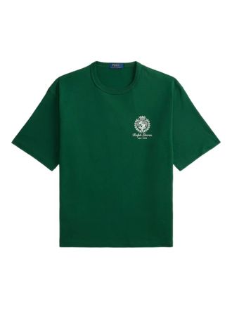 Polo Ralph Lauren crest-embroidered jersey T-shirt - Green
