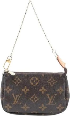 Louis Vuitton Pre-owned Mini Bags, female, Brown, Size: ONE SIZE Pre-owned Mini Pochette Accessoires