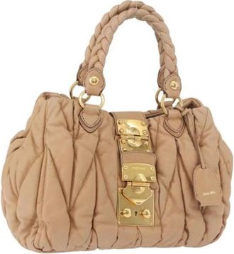 Miu Miu Borsa Pre-owned - - Pre-owned - Donna - Beige - ONE SIZE