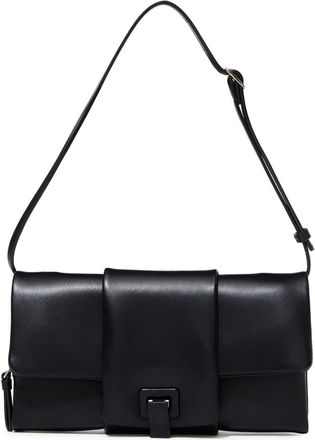 Proenza Schouler Flip leather shoulder bag - women - Lamb Skin - One Size - Black