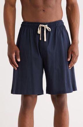 Majestic International Cotton Lounge Shorts in Navy at Nordstrom Rack, Size Xx-Large