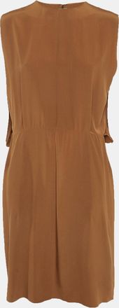 Marni Tan Crepe Short Dress