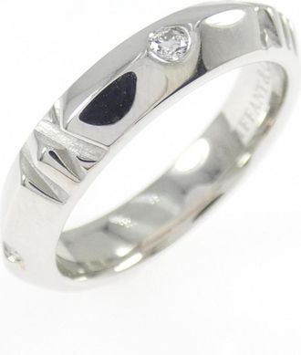 Tiffany & Co. Atlas White Gold (18K) Band Ring (Pre-Owned)
