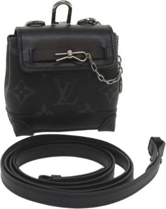 Louis Vuitton Pre-owned Canvas Mini Bag - Dames - Vintage Mini Tas - Zwart - ONE Size - Vintage