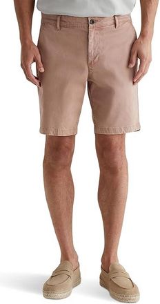 AG - Adriano Goldschmied Wanderer Trouser Shorts Mens Shorts Sulfur Dune Rose : 34 8.5, Cotton/Spandex