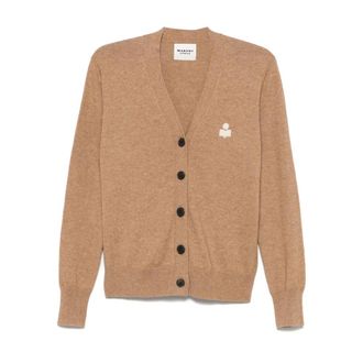 Isabel Marant Cardigans, female, Brown, Size: XS Karina Cardigan