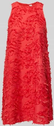 Vero Moda Minikleid mit Fransen Modell PARIA in Rot, Gr&ouml;&szlig;e 34