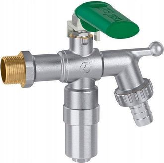 Caleffi Grifo De Jard&iacute;n De Bolas Con Dispositivo De Seguridad Anticongelante Caleffi 603450 Cromo