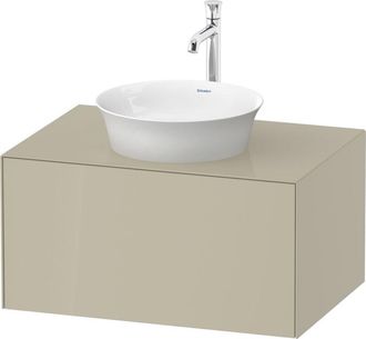 Duravit Duravit - Tulip Blanco, Mueble De Ba&ntilde;o Montado En La Pared, Ancho