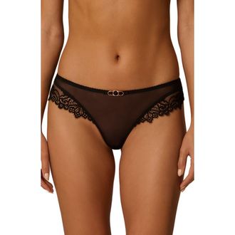 Simone P&eacute;r&egrave;le Idole Bikini Briefs in Black at Nordstrom, Size Medium