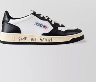 Autry calf leather low-top sneakers
