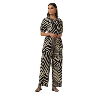 Object Object, Dames, Jumpsuits & Playsuits, Zwart, Maat: XS Nylon