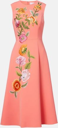 Carolina Herrera Abito da cocktail con ricami