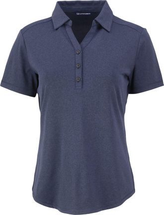 Cutter & Buck Forge Eco Stretch Recycled Womens Short Sleeve Polo