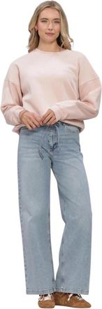 Modstr&ouml;m Paulamd Sweat - Dames - Sweatshirts - Roze - XL - Katoen - Hoodies & sweatvesten