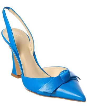 Alexandre Birman Clarita Bell 85 Leather Slingback Pump
