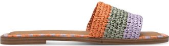 Tamaris Kleurrijke Mules met Zacht Voetbed - Dames - Sandalen - Veelkleurig - 38 EU - Schoenen