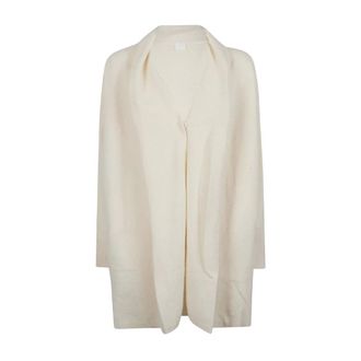 C.T. Plage Truien & Vesten, Dames, Wit, S, Wol, V-hals Wol Vest