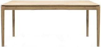 Ethnicraft Rectangular table Bok - Natural wood - Solid oak - Designer Alain van Havre