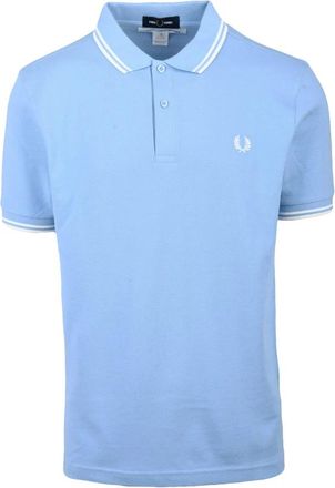 Fred Perry Polo - Heren - Polos - Blauw - L - Katoen - Tops