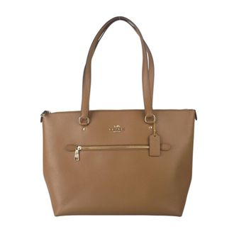 Coach Camel Leather Tote Bag (Pre-Owned)
