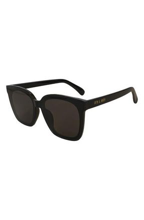 Fifth and Ninth Carson 63mm Square Sunglasses in Black/Black at Nordstrom