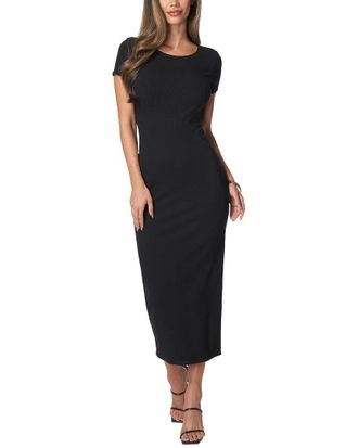 Bebe Rib Maxi T-Shirt Dress