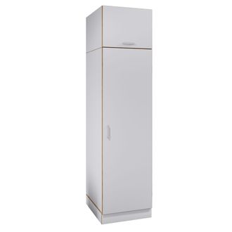 VCM Armario Multiusos Con 4 Compartimentos Y Puerta Rislo 200x50x60 - Vcm