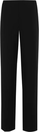 SIMKHAI Zwarte Straight Leg Broek met Zakken - Dames - Straight fit broeken - Zwart - S - Broeken