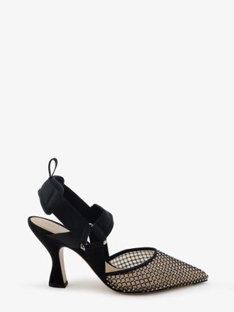 Fendi D&eacute;collet&eacute; Colibr&igrave; in mesh e suede - FENDI - gender_Woman