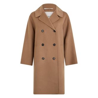 Max Mara Dames, Mantels, Bruin, Maat: 2XS Zijde