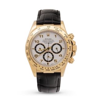 Rolex Pre-owned Rolex Cosmograph Daytona Chronograph Automatic White Dial Mens Watch 16518 WAL
