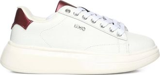 Liu Jo logo-lettering sneakers - White